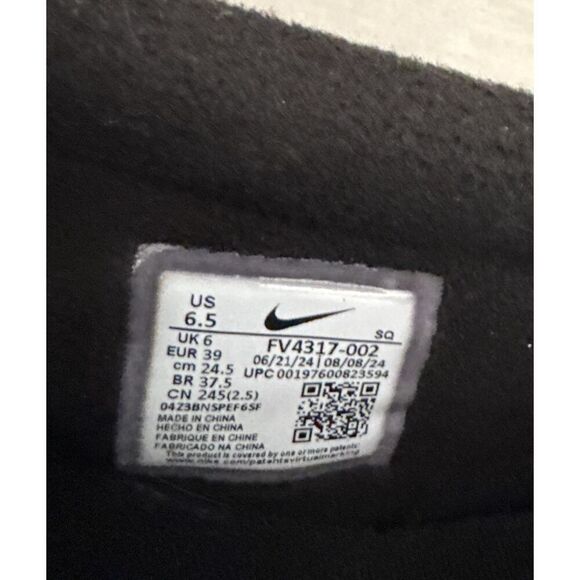 Nike FV4317-002 Men Sz 6.5 Women Sz 8 ACG Izy Black Limestone Zip Shoes Sneakers - Picture 11 of 16